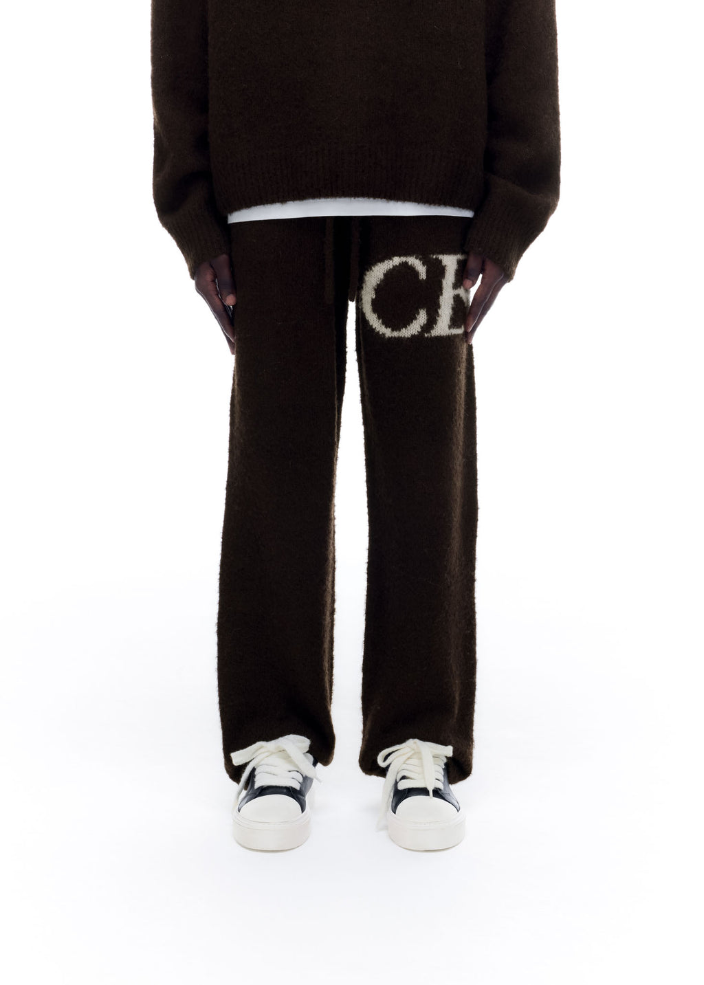 CB LOGO KNIT PANTS