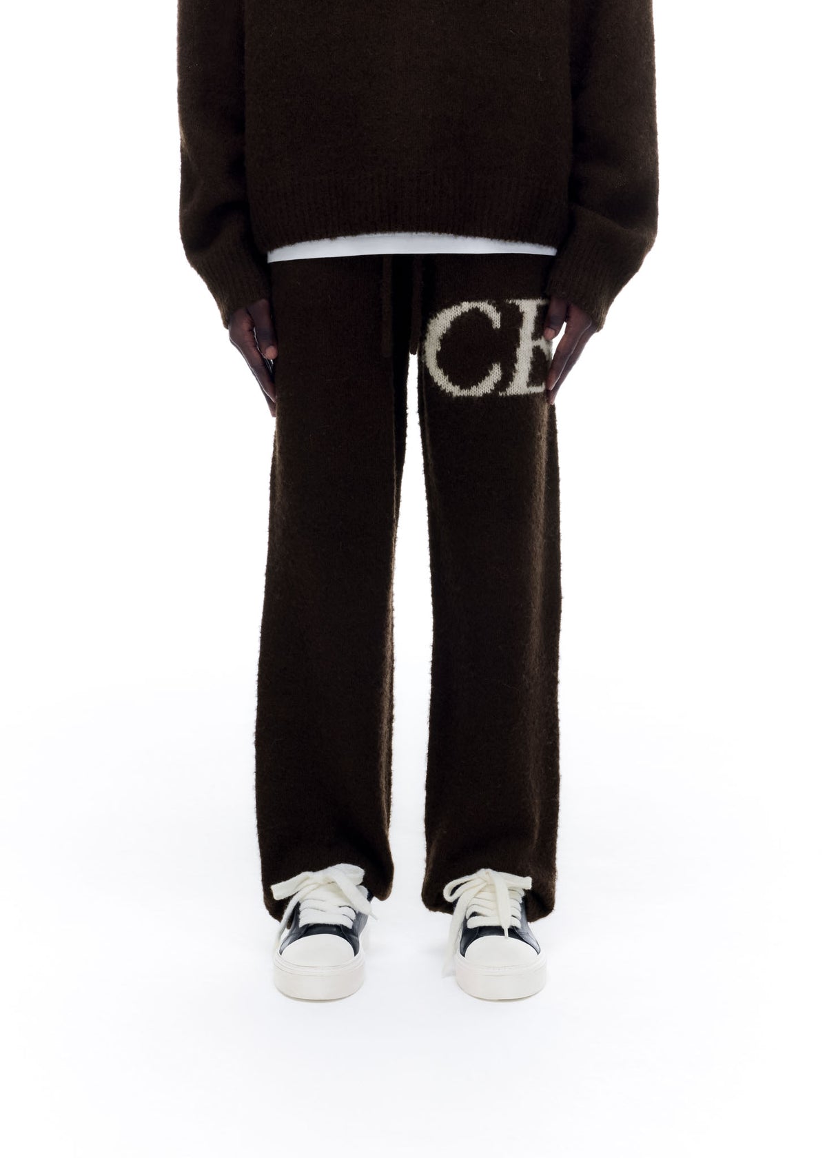 CB LOGO KNIT PANTS