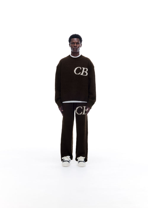CB LOGO KNIT SWEATER