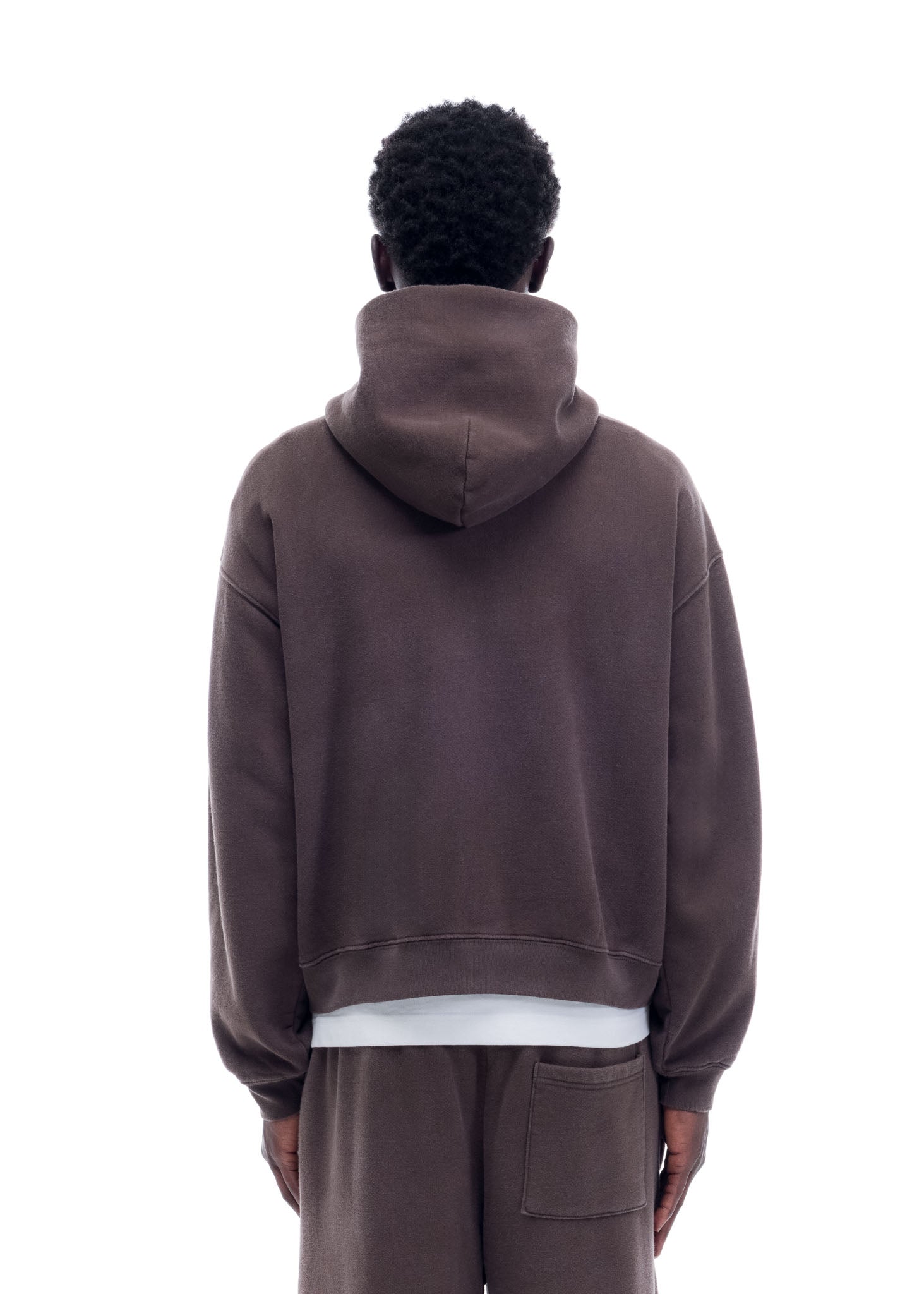 VINTAGE MINI LOGO ZIP HOODIE