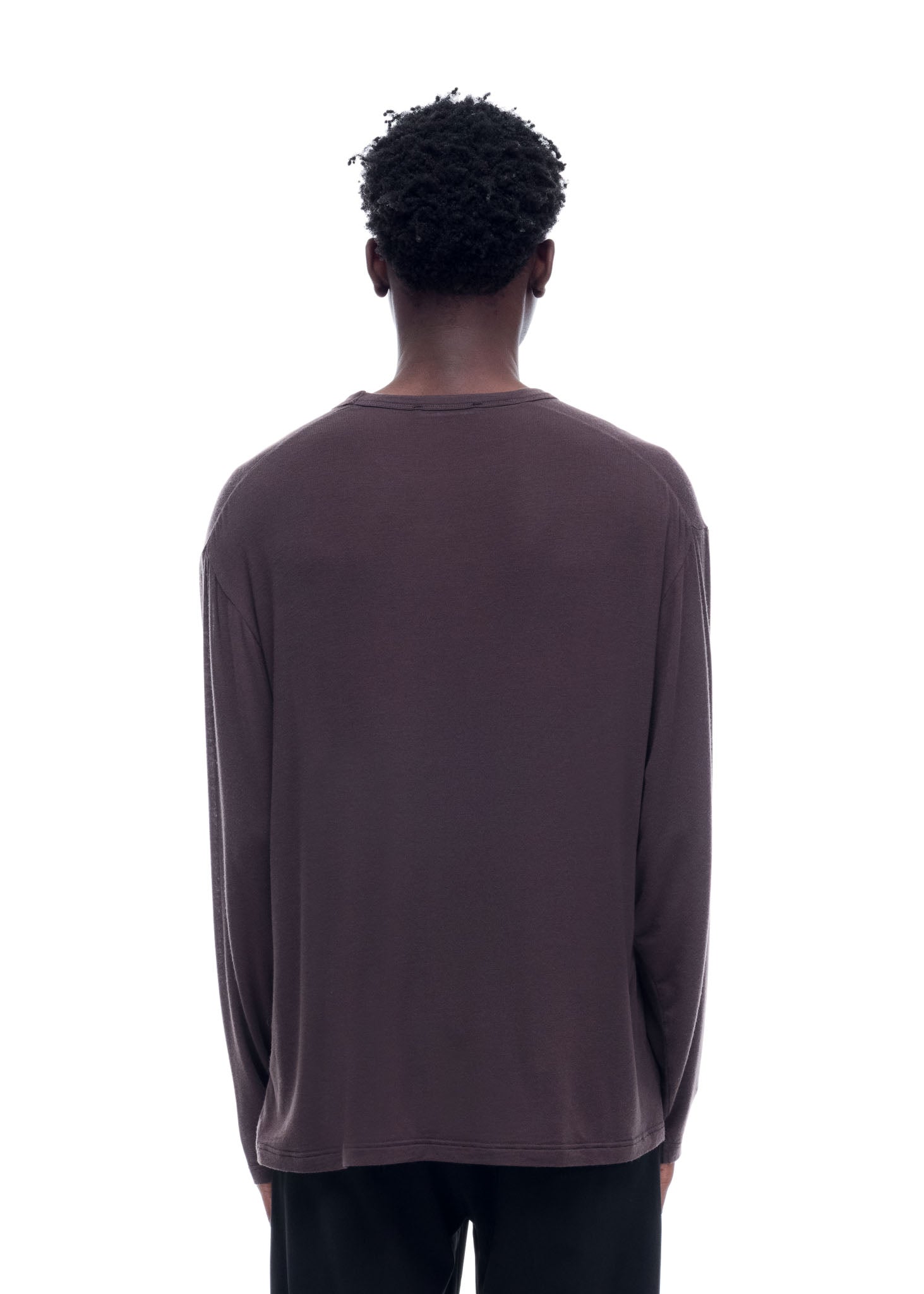 MINI EMBLEM SHEER LONG SLEEVE