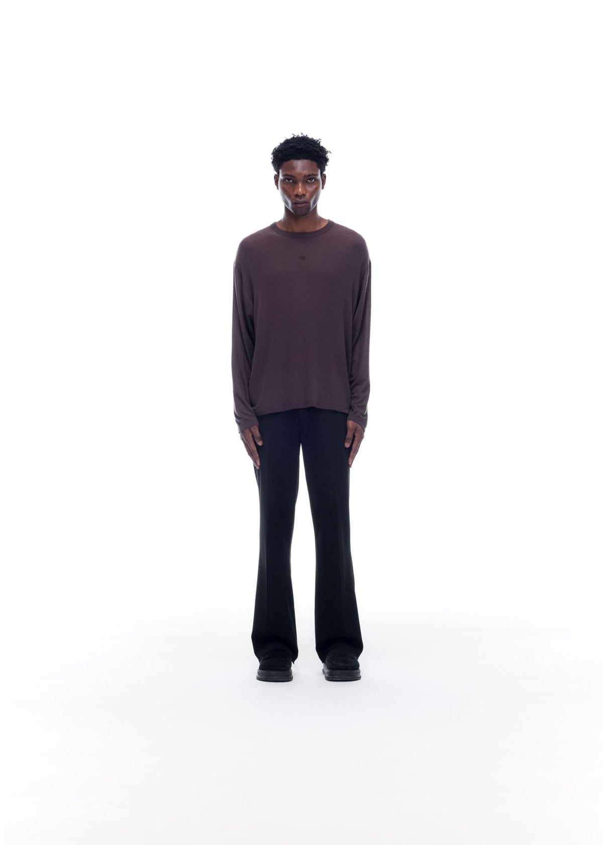 MINI EMBLEM SHEER LONG SLEEVE