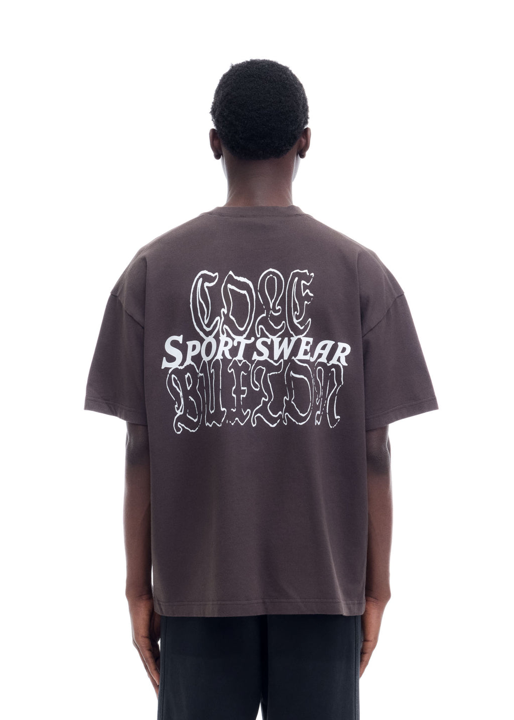 BLACK LETTER SPORTSWEAR T-SHIRT