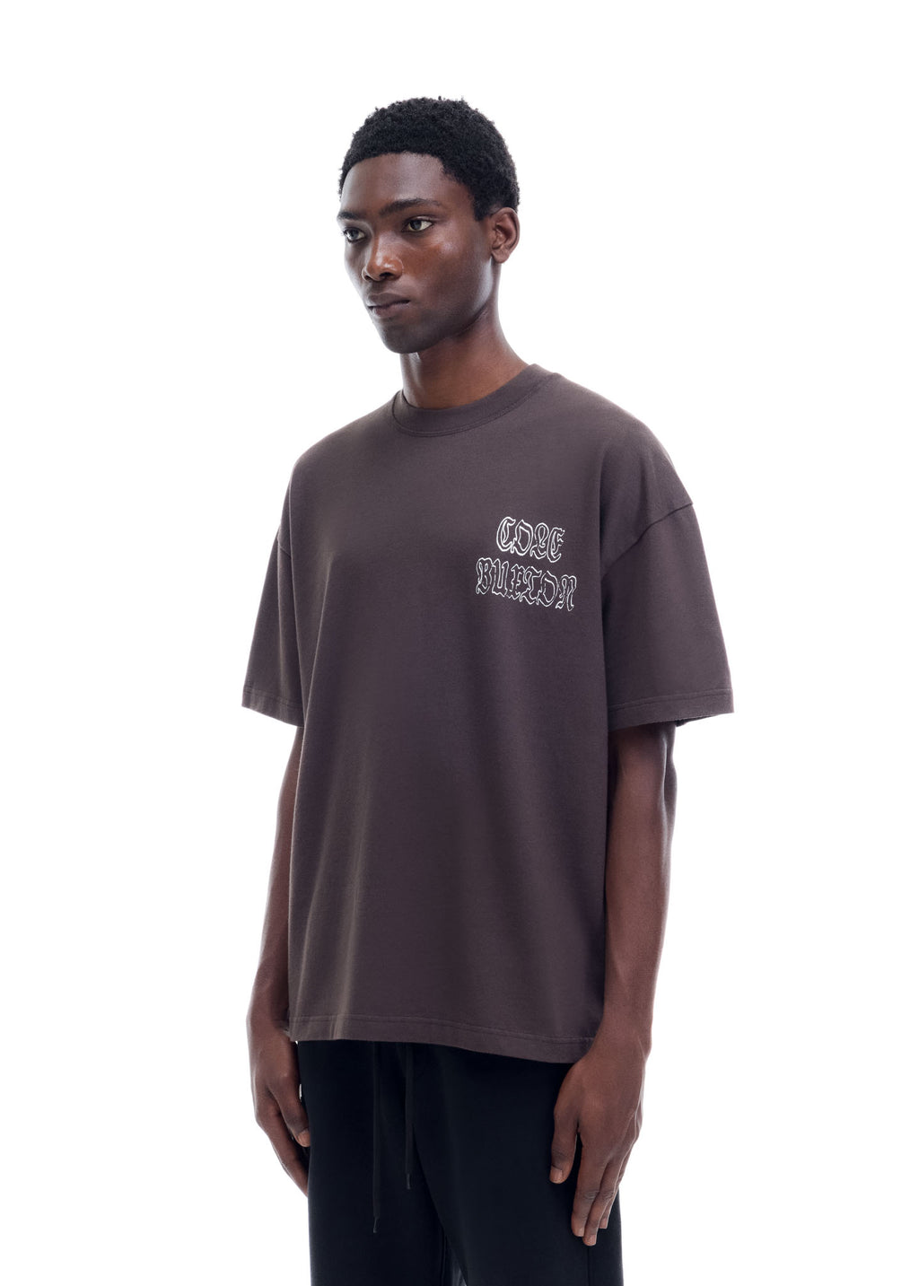 BLACK LETTER SPORTSWEAR T-SHIRT