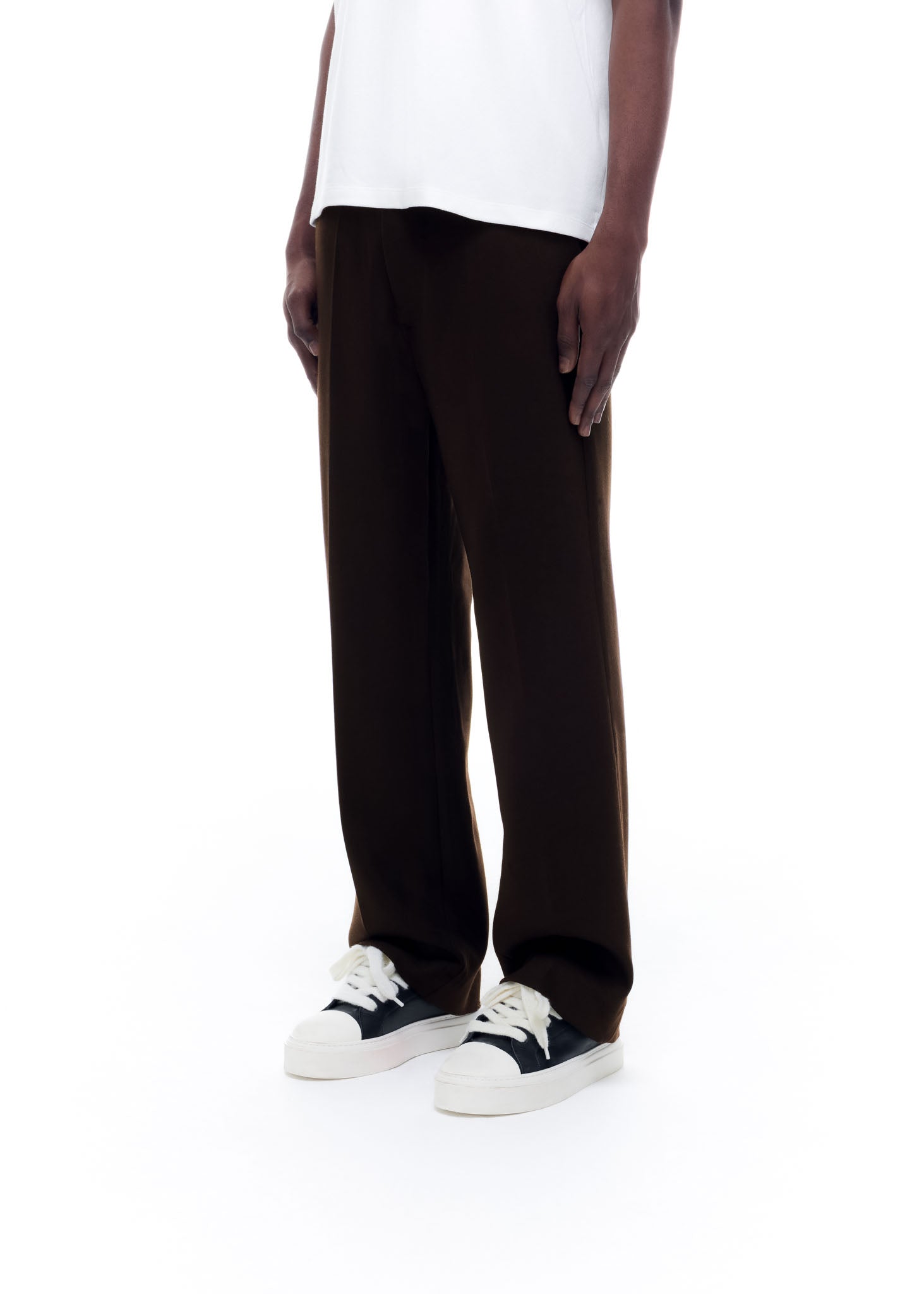 WOOL TAILORED TROUSER