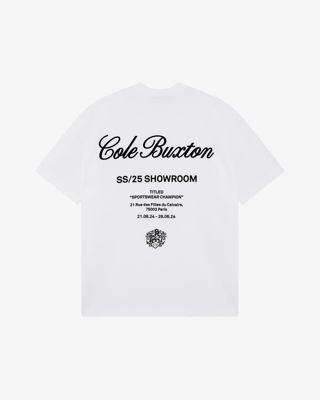 CB PARIS SHOWROOM T-SHIRT
