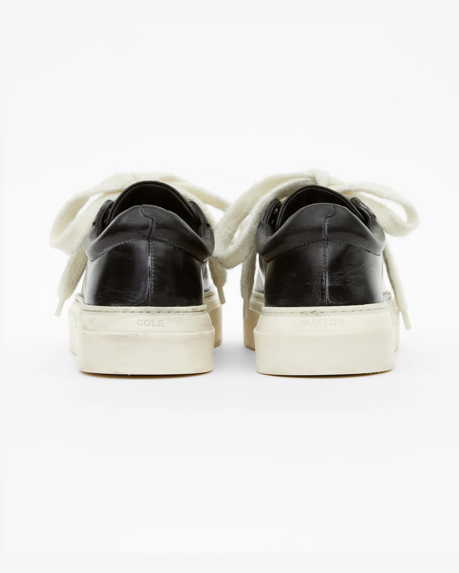 Cole Buxton | Wilson Sneaker | Mens | Italian Leather | Vintage Black