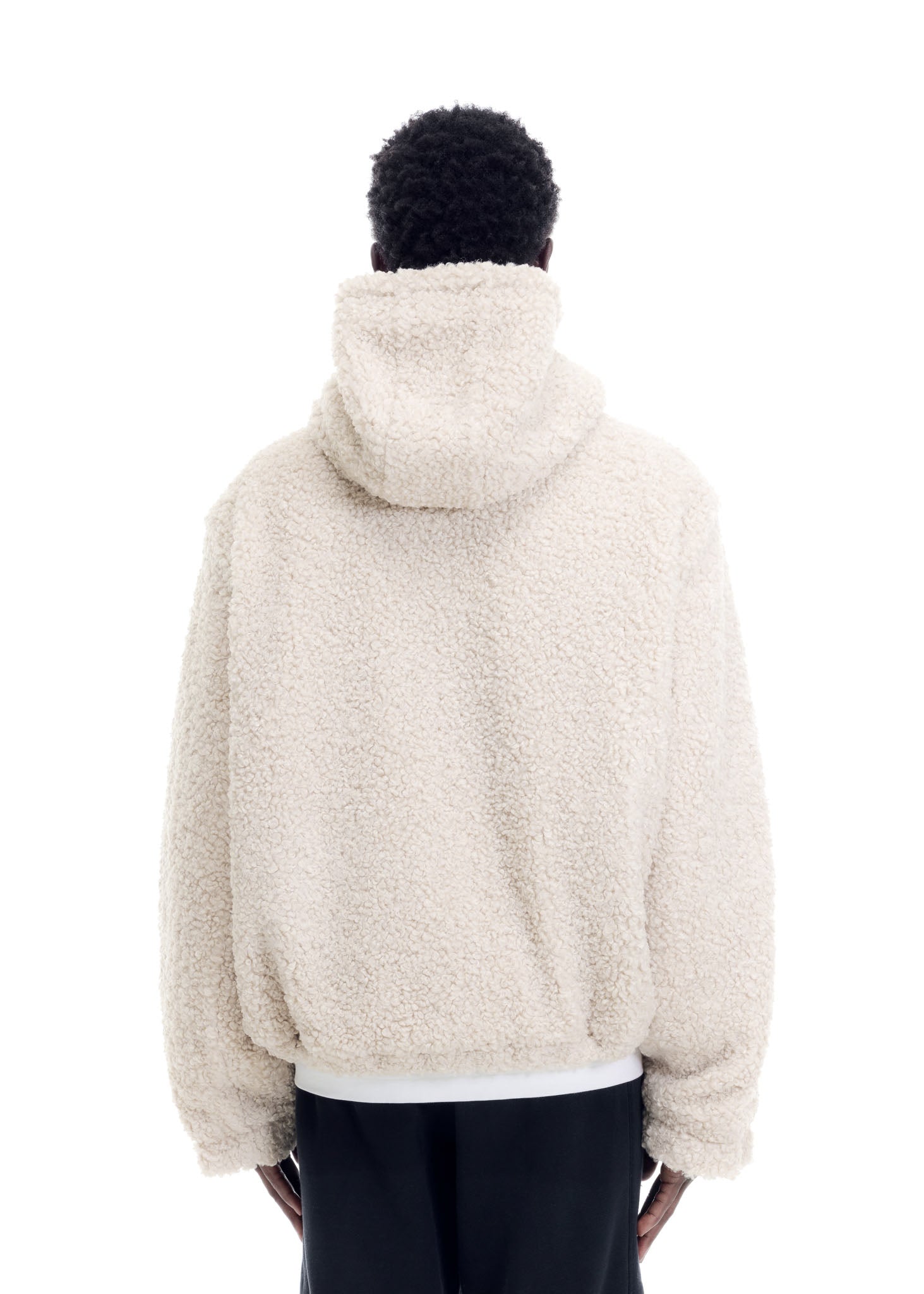 ZIP THROUGH HOODED FLEECE