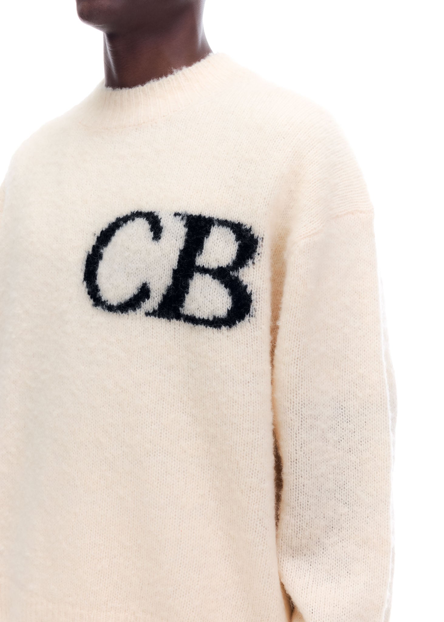 CB LOGO KNIT SWEATER