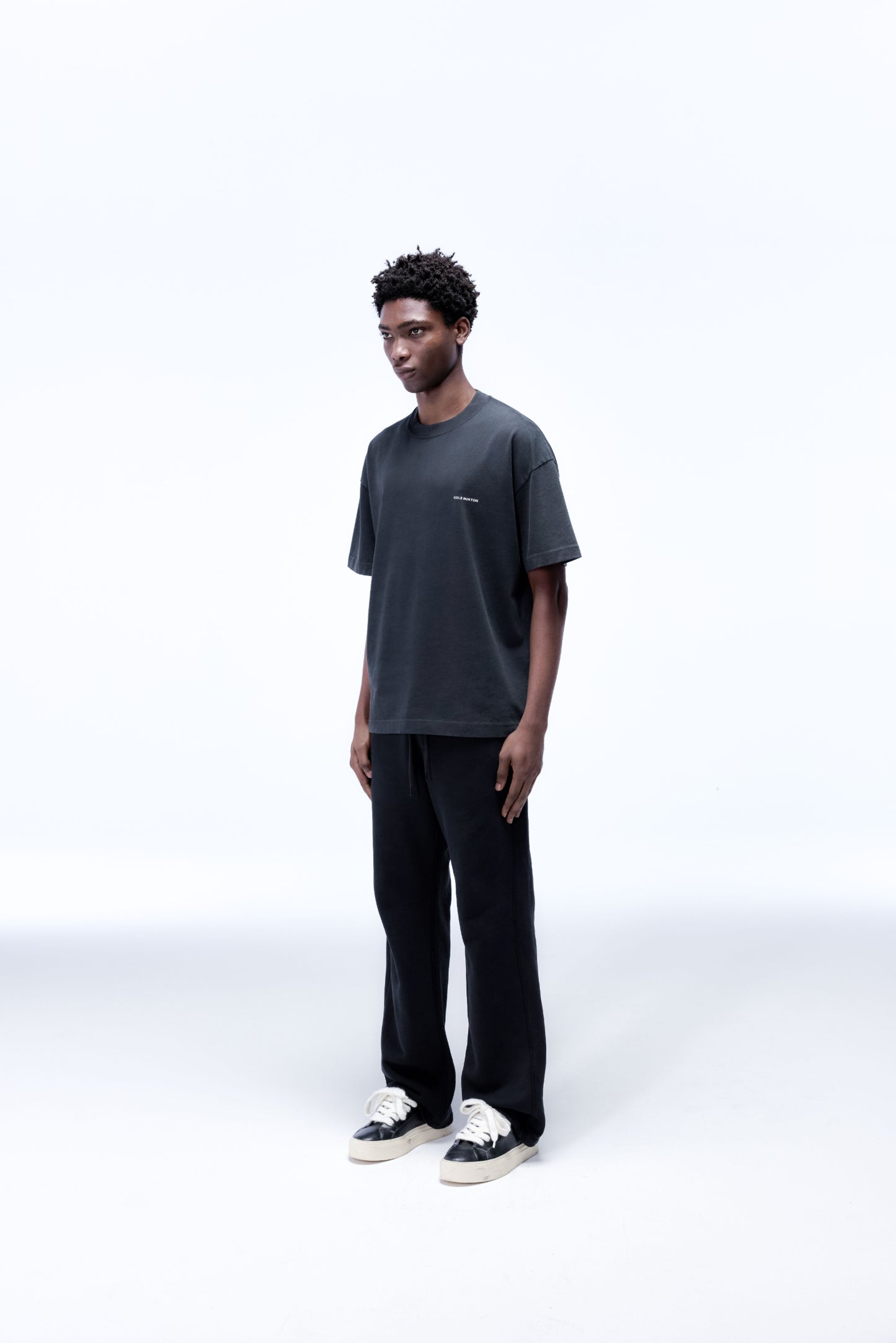 Cole Buxton | Mini Logo T-Shirt | Mens | Vintage Black