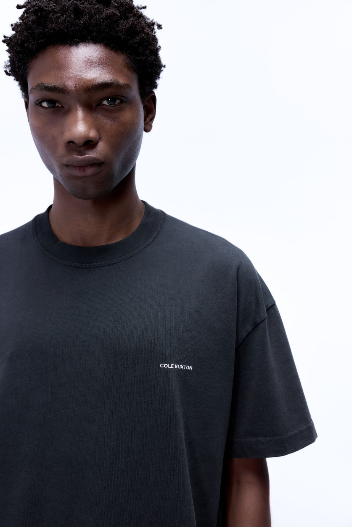 Cole Buxton | Mini Logo T-Shirt | Mens | Vintage Black