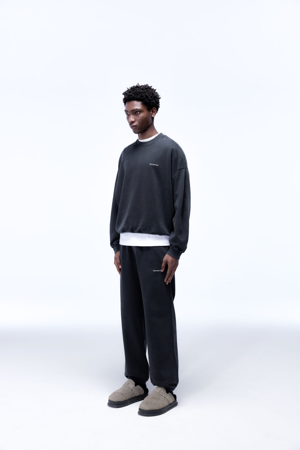Cole Buxton | Mini Logo Sweatshirt | Mens | Vintage Black