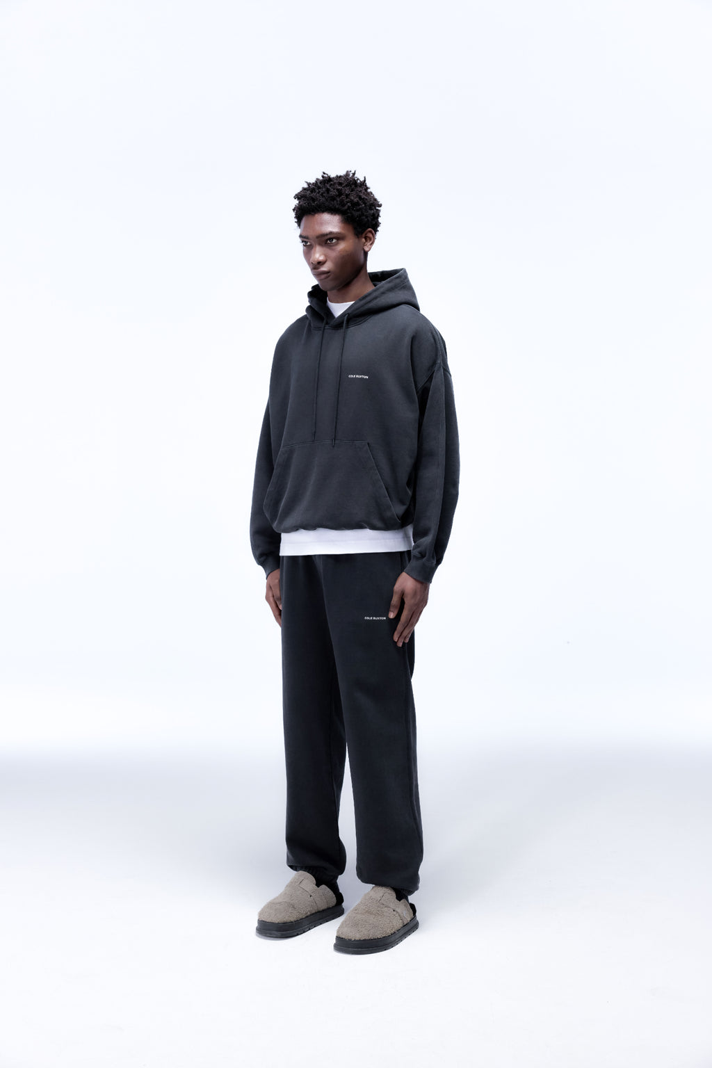 Cole Buxton | Mini Logo Hoodie | Mens | Vintage Black