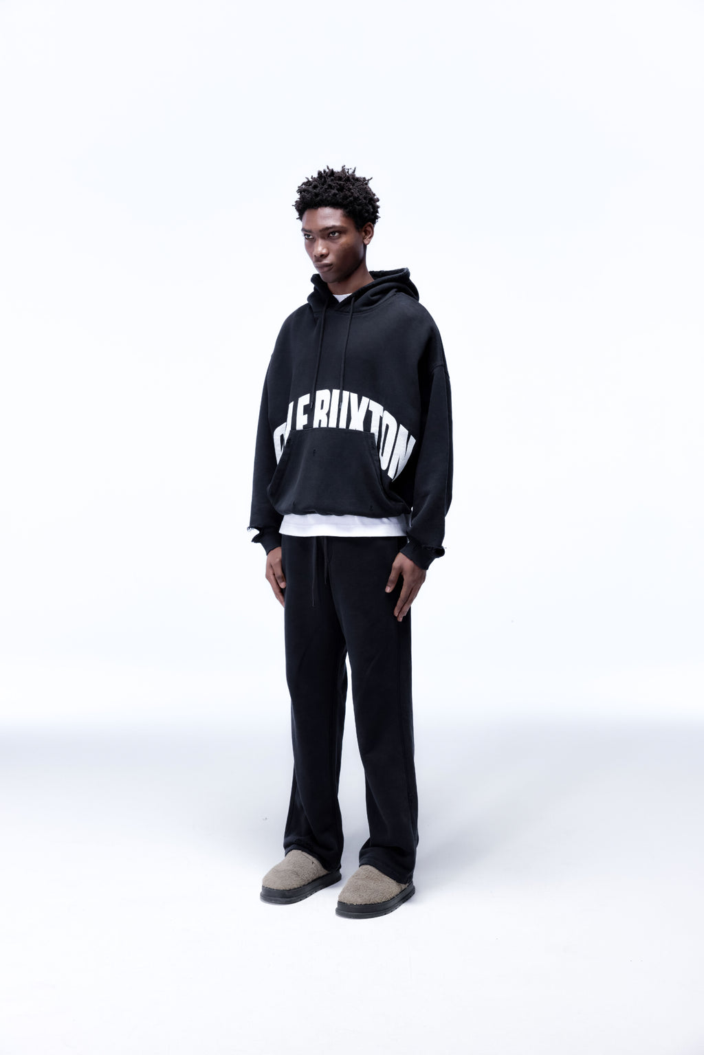 Cole Buxton | Arch Logo Hoodie | Mens | Black