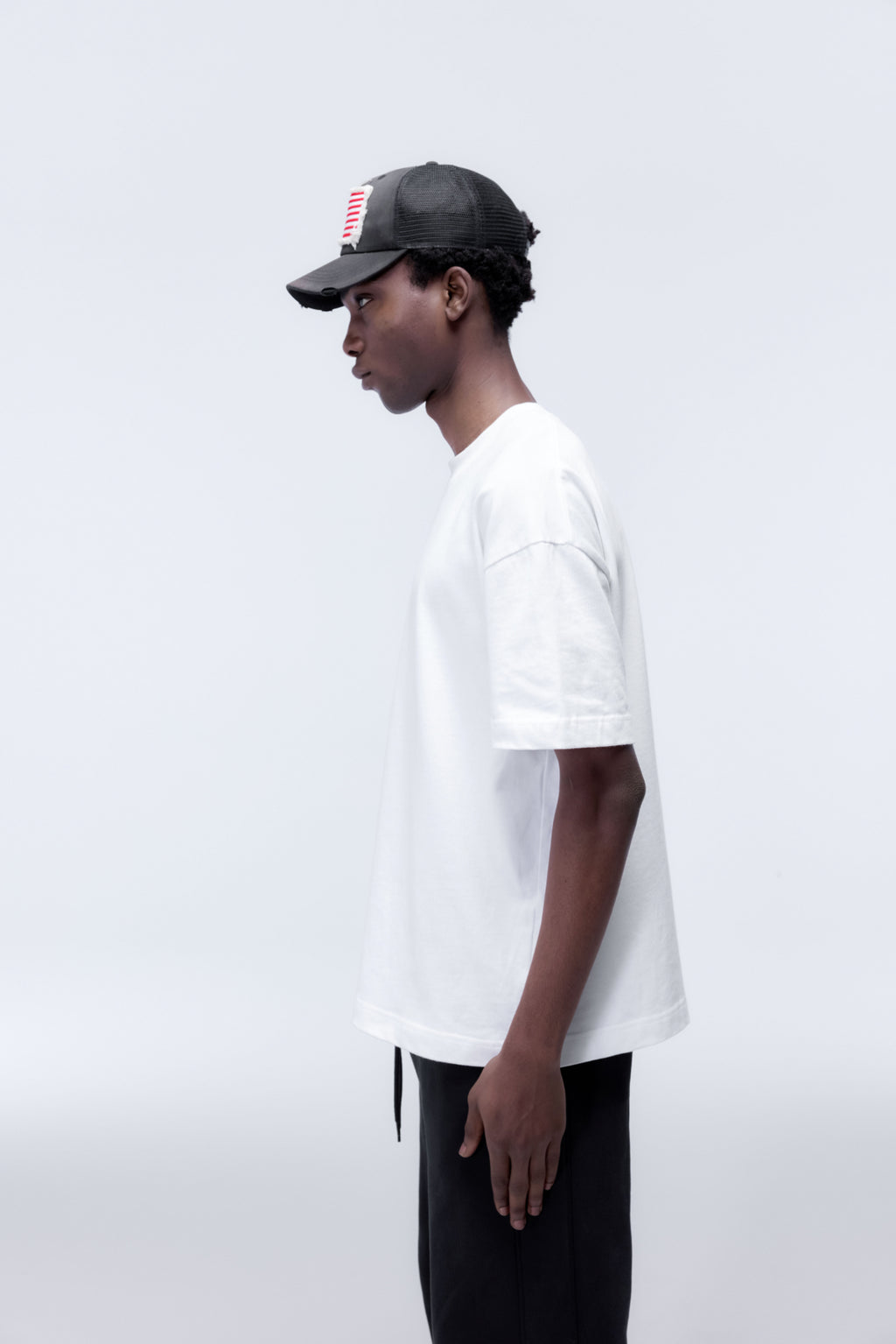 Cole Buxton | Double Star Flag Cap | Mens | Black