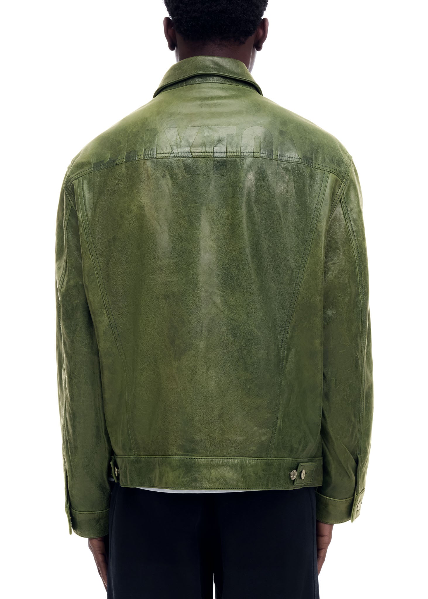 CB LEATHER TRUCKER