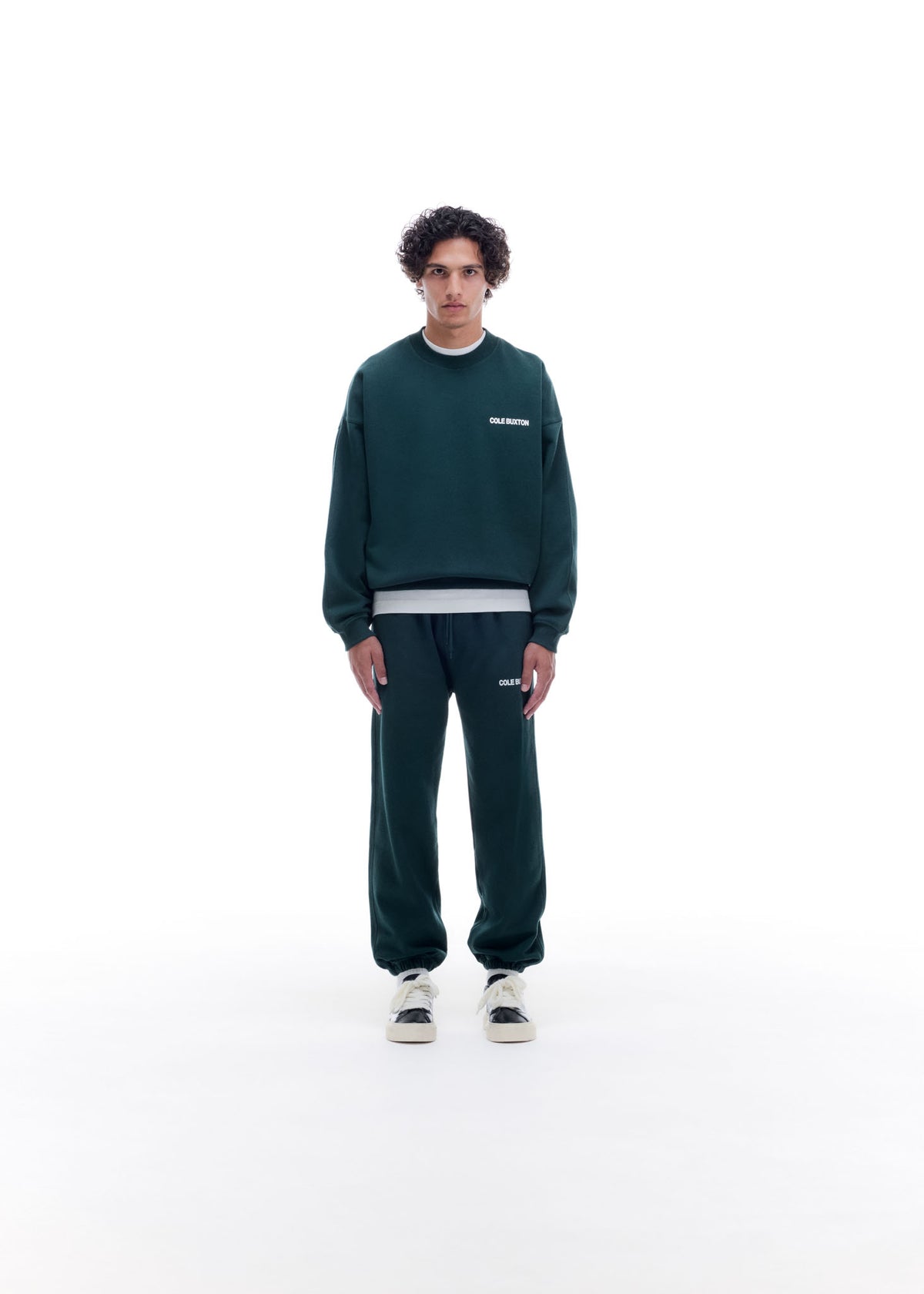Cole Buxton | Sportswear Sweatshirt | Mens | Cotton | Green