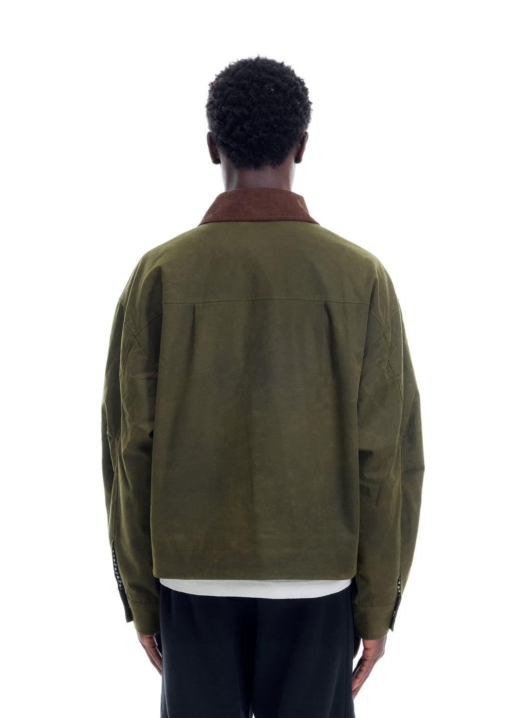 DRY WAX COTTON OVERSHIRT