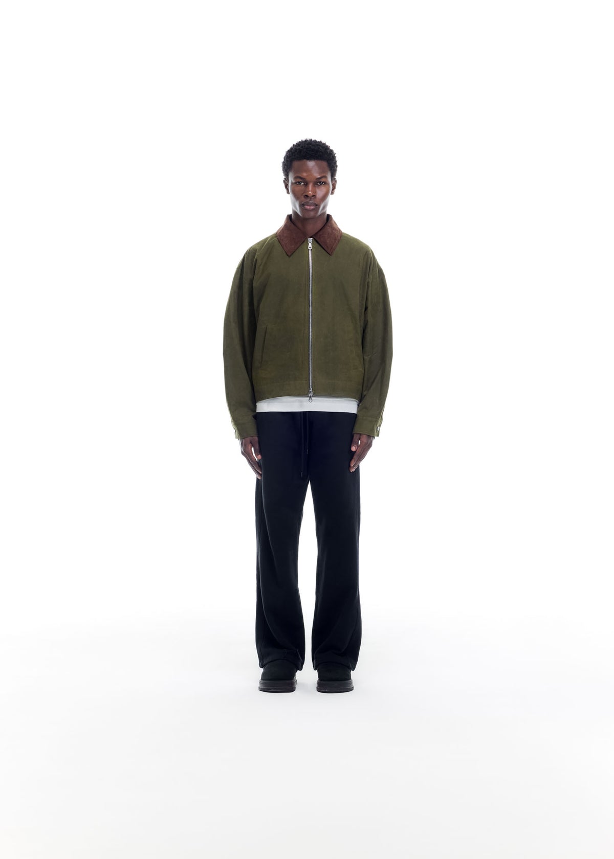 DRY WAX COTTON OVERSHIRT