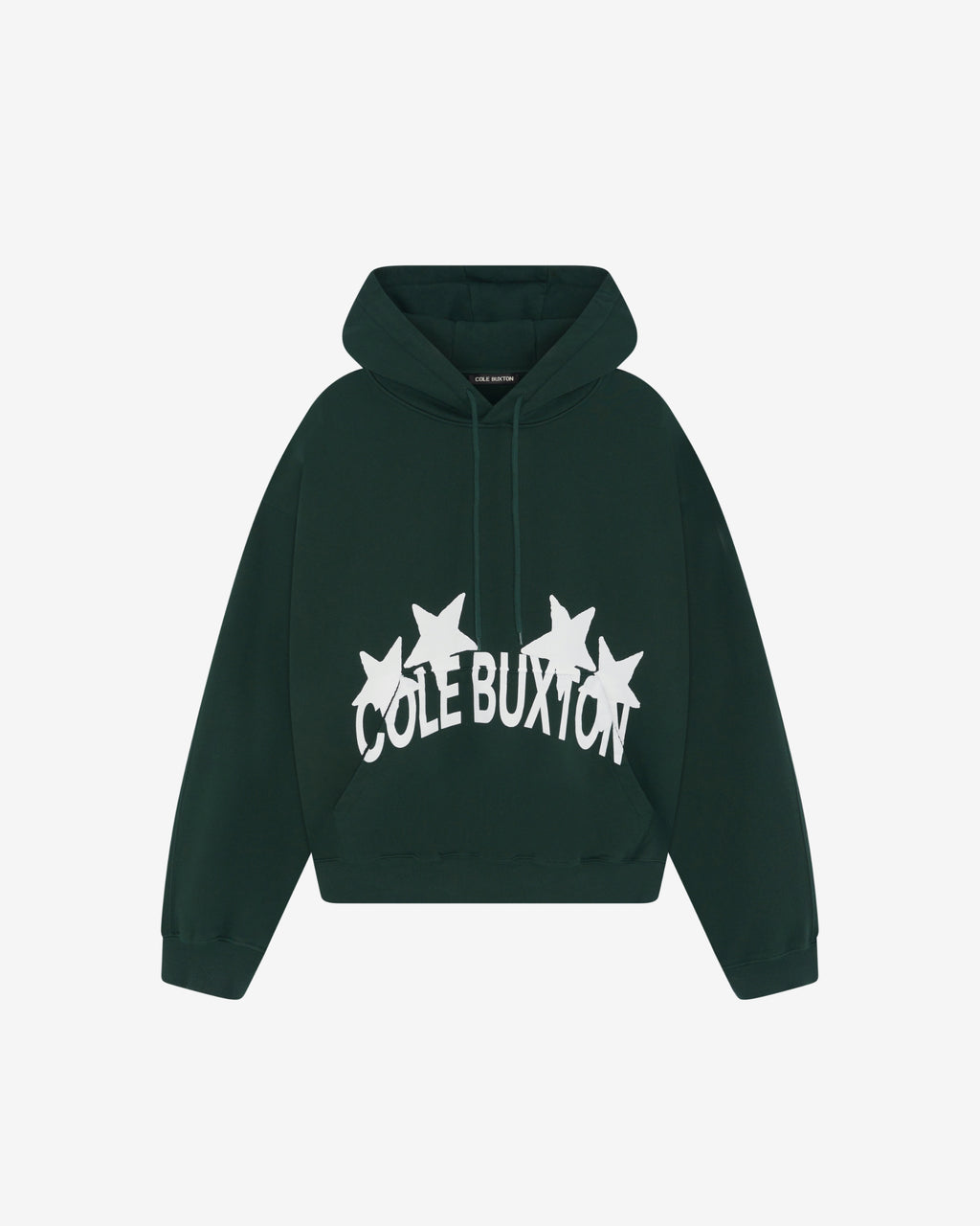 Cole Buxton | 4 Star Hoodie | Mens | Forest Green
