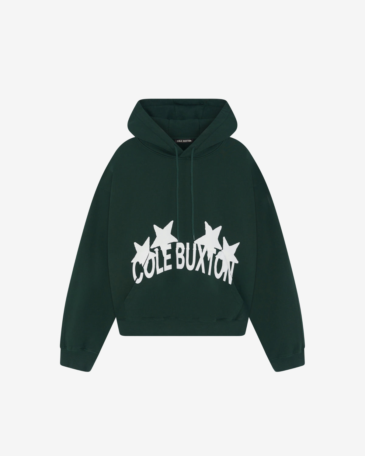Cole Buxton | 4 Star Hoodie | Mens | Forest Green
