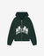 Cole Buxton | 4 Star Zipped Hoodie | Mens | Forest Green