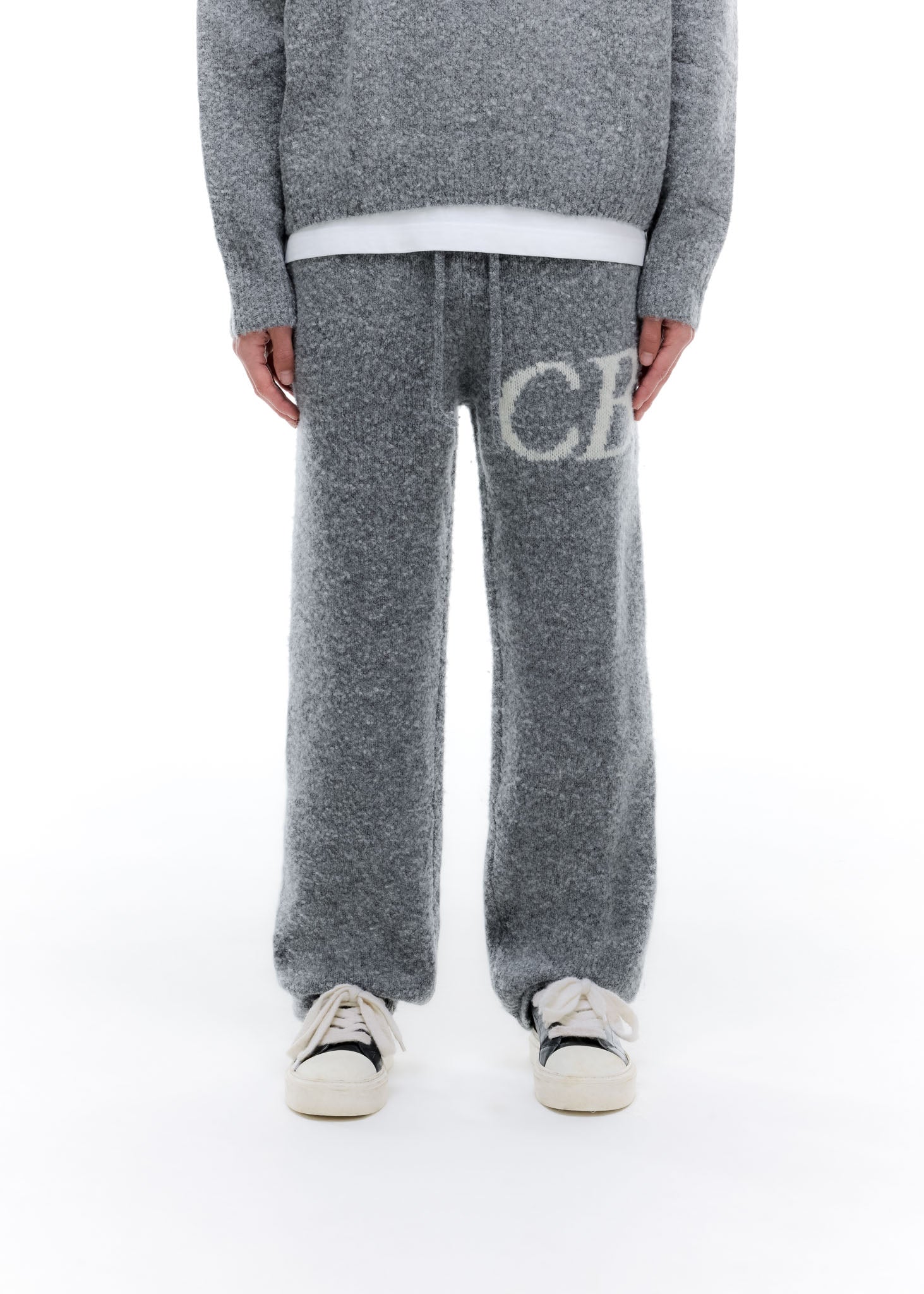 CB LOGO KNIT PANTS