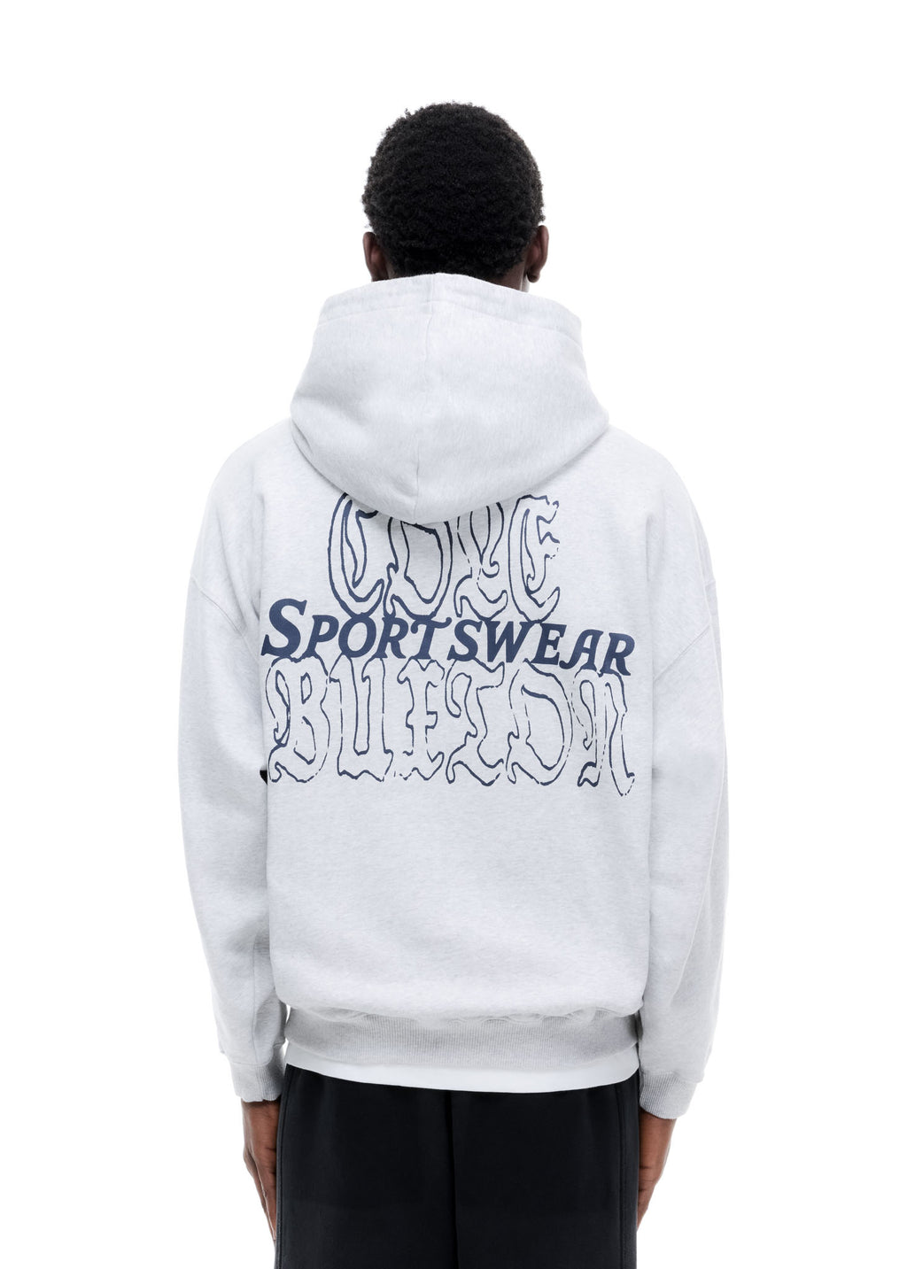 BLACK LETTER SPORTSWEAR HOODIE