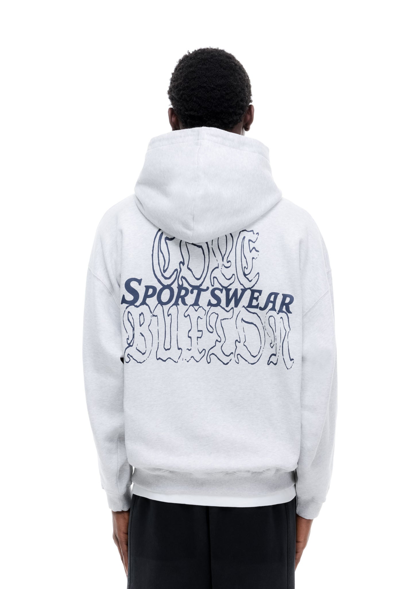 BLACK LETTER SPORTSWEAR HOODIE