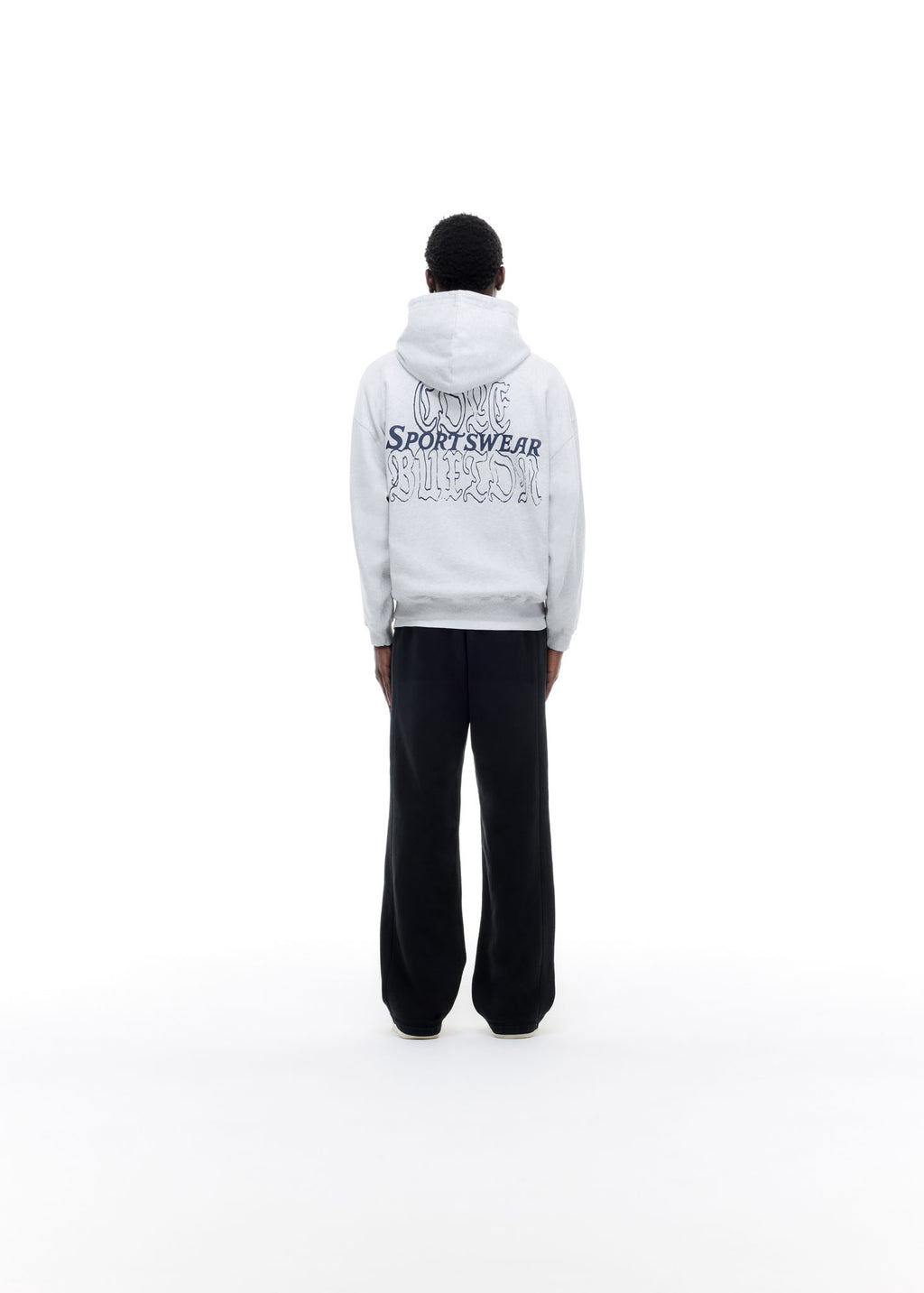 BLACK LETTER SPORTSWEAR HOODIE