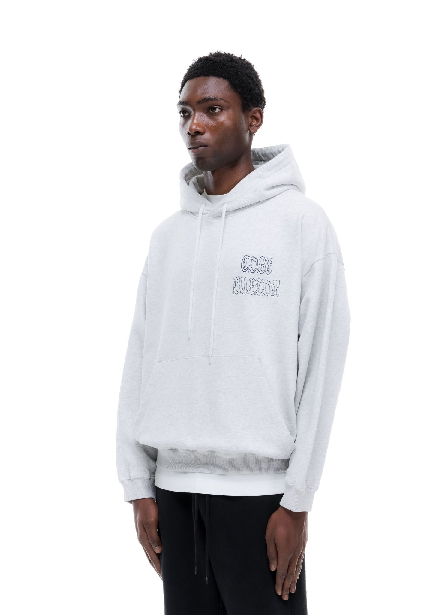 BLACK LETTER SPORTSWEAR HOODIE