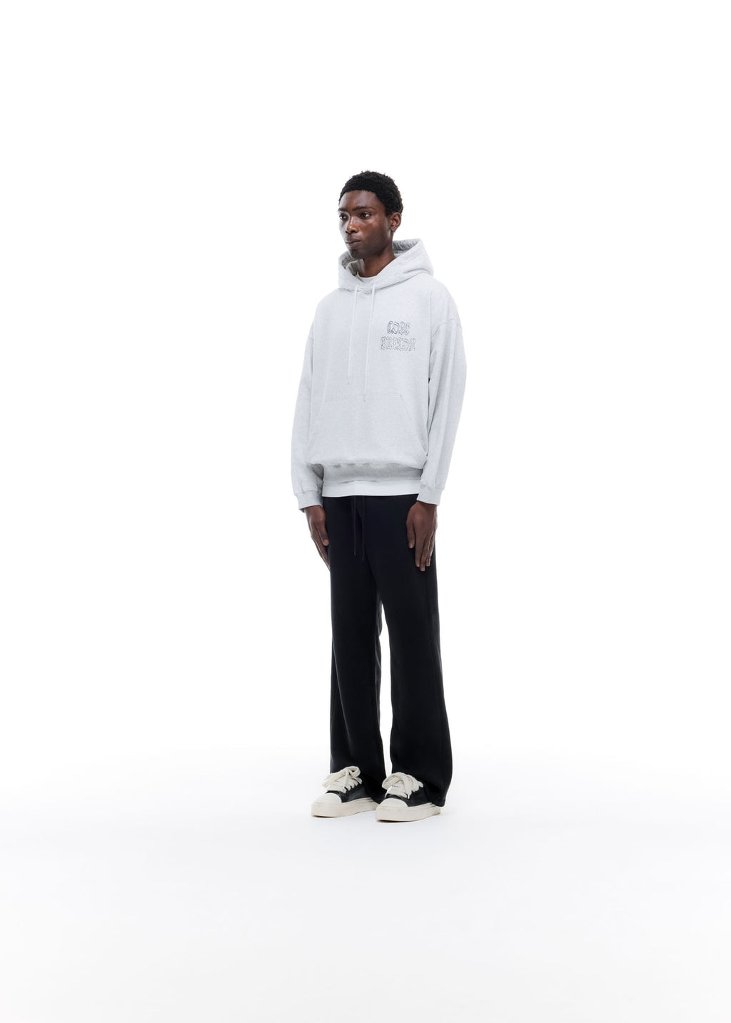 BLACK LETTER SPORTSWEAR HOODIE