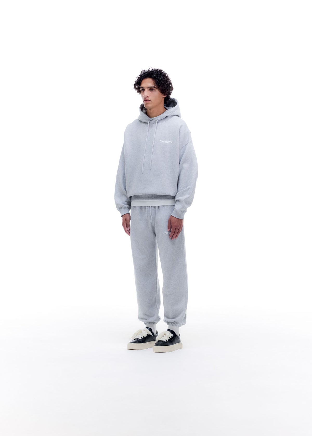 Cole Buxton | Sportswear Hoodie | Mens | Cotton | Grey