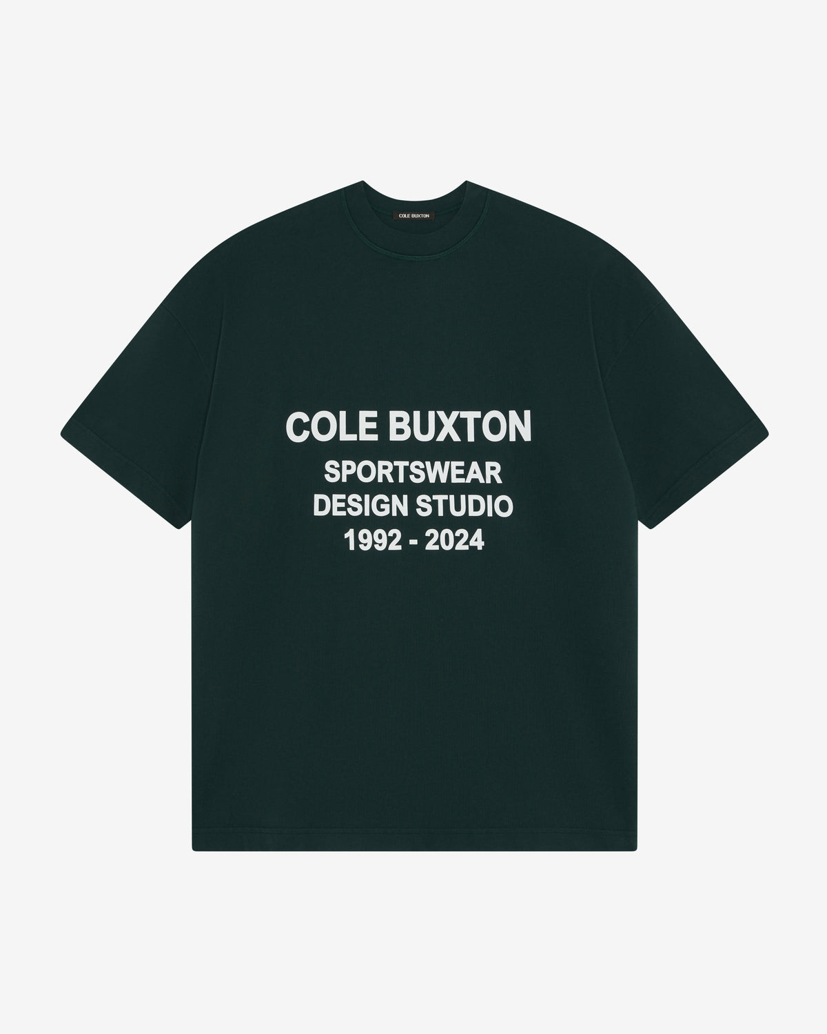 Cole Buxton | Design Studio T-Shirt | Mens | Forest Green