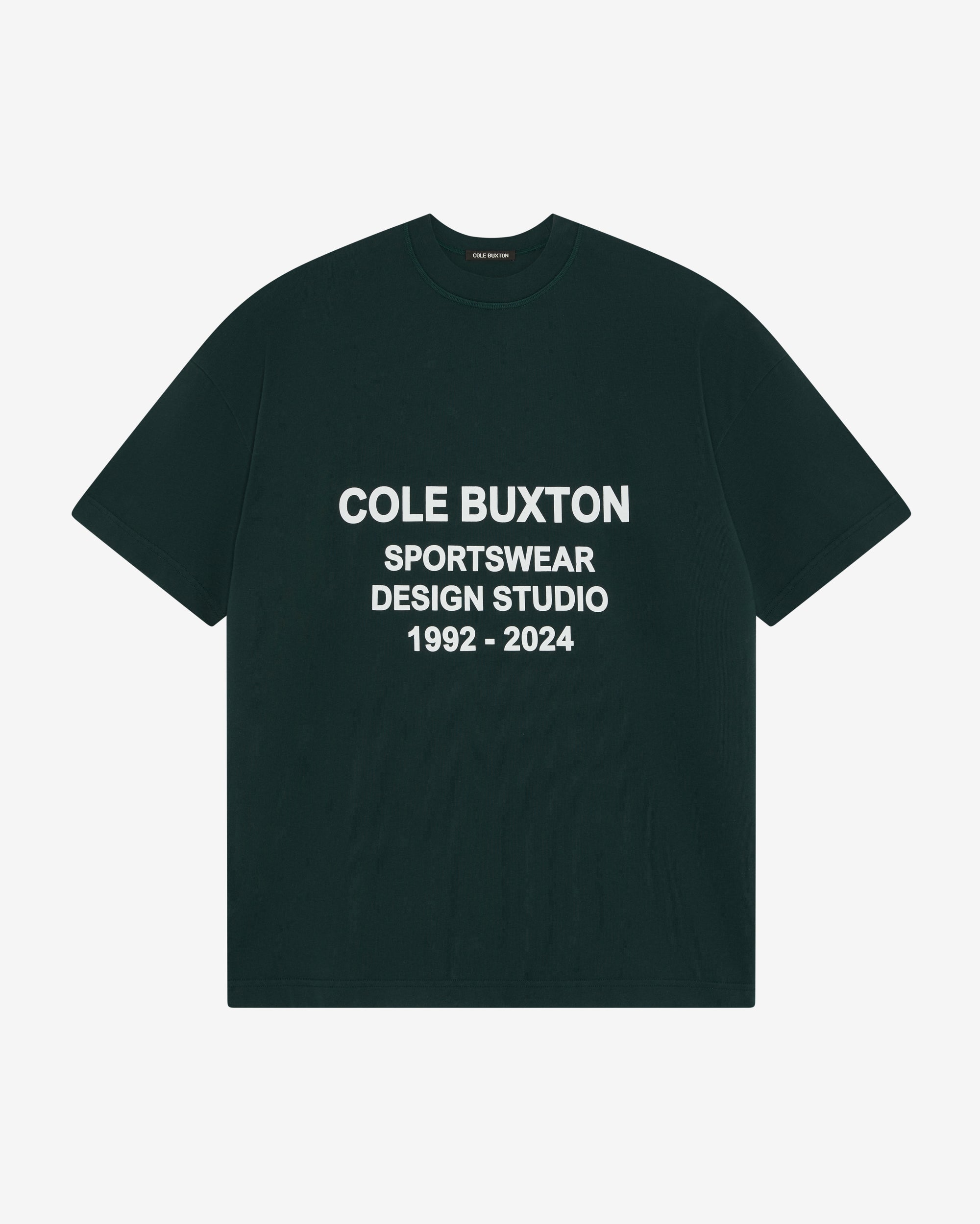 Cole Buxton | Design Studio T-Shirt | Mens | Forest Green