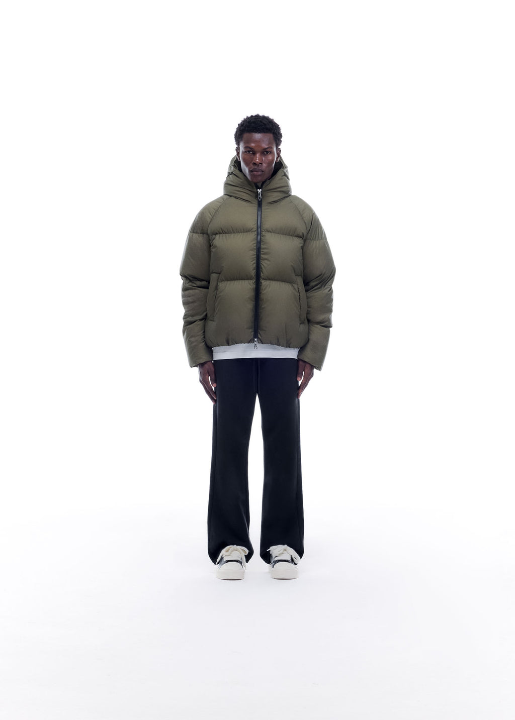 HOODED DOWN JACKET