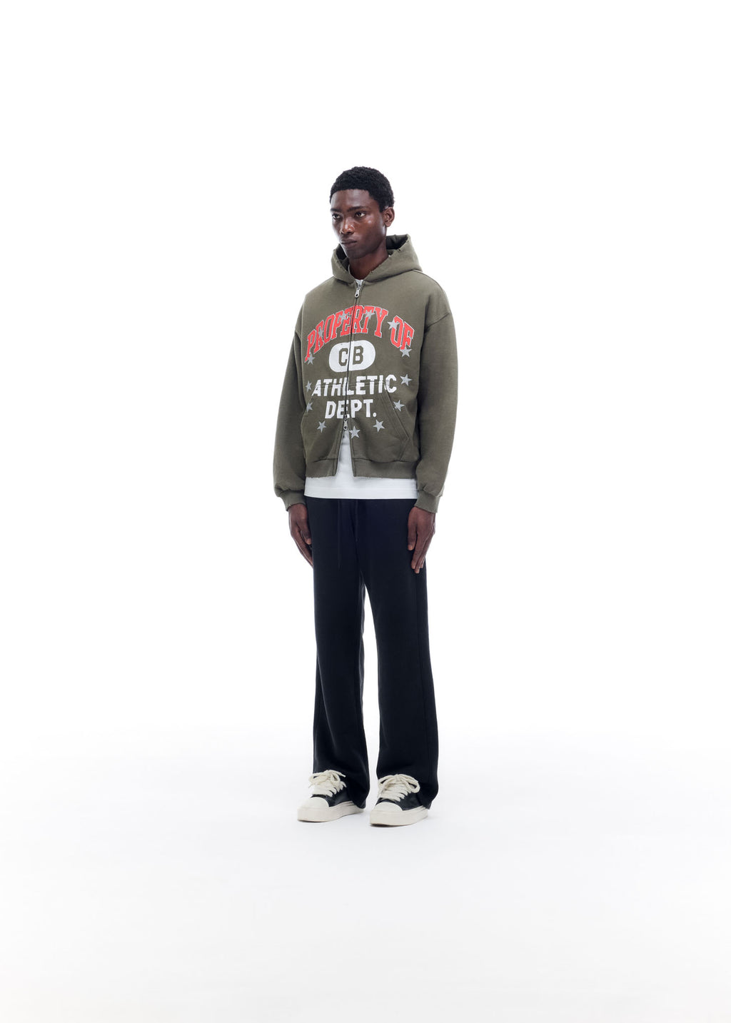 PROPERTY OF ZIPPED HOODIE