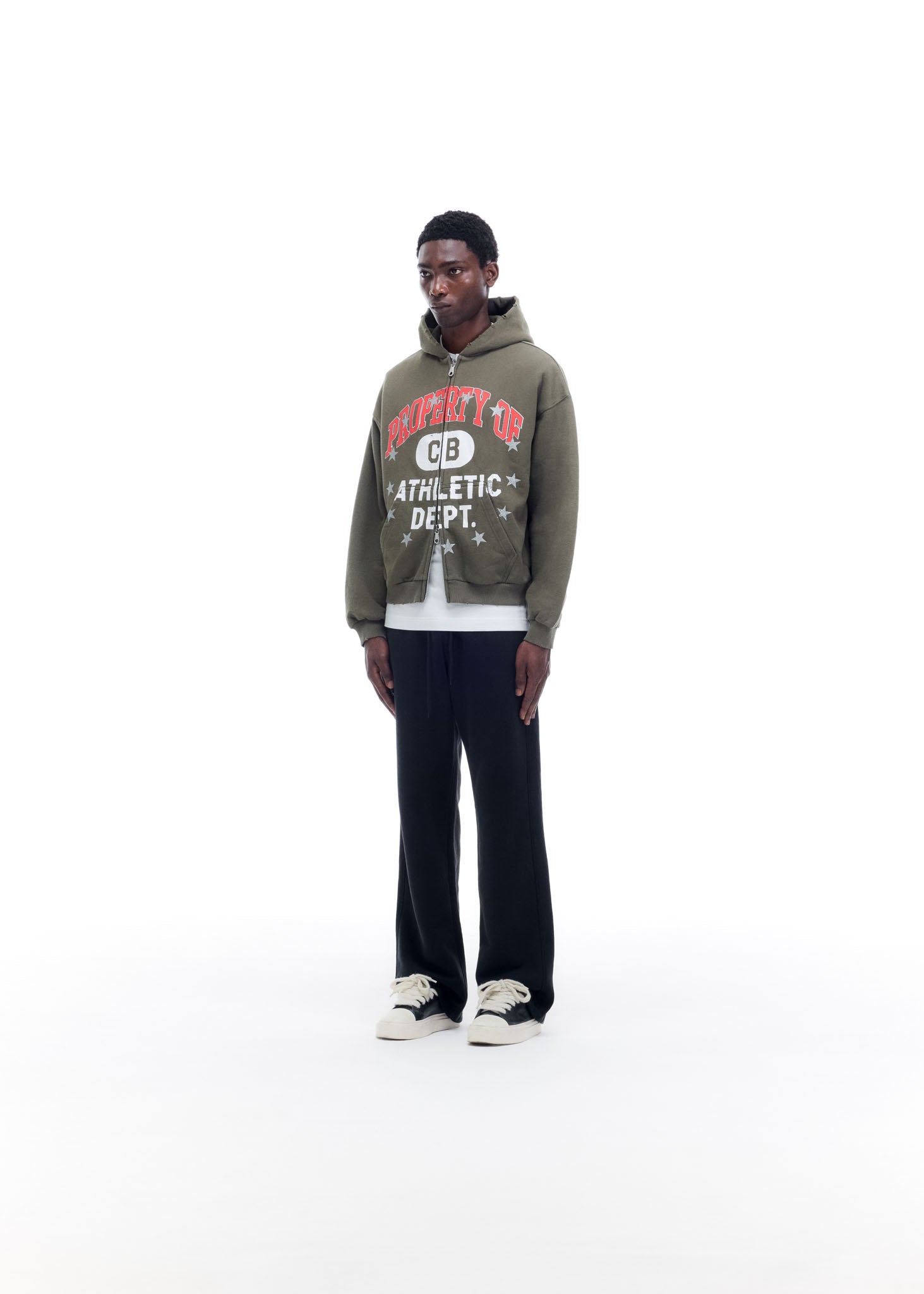 PROPERTY OF ZIPPED HOODIE