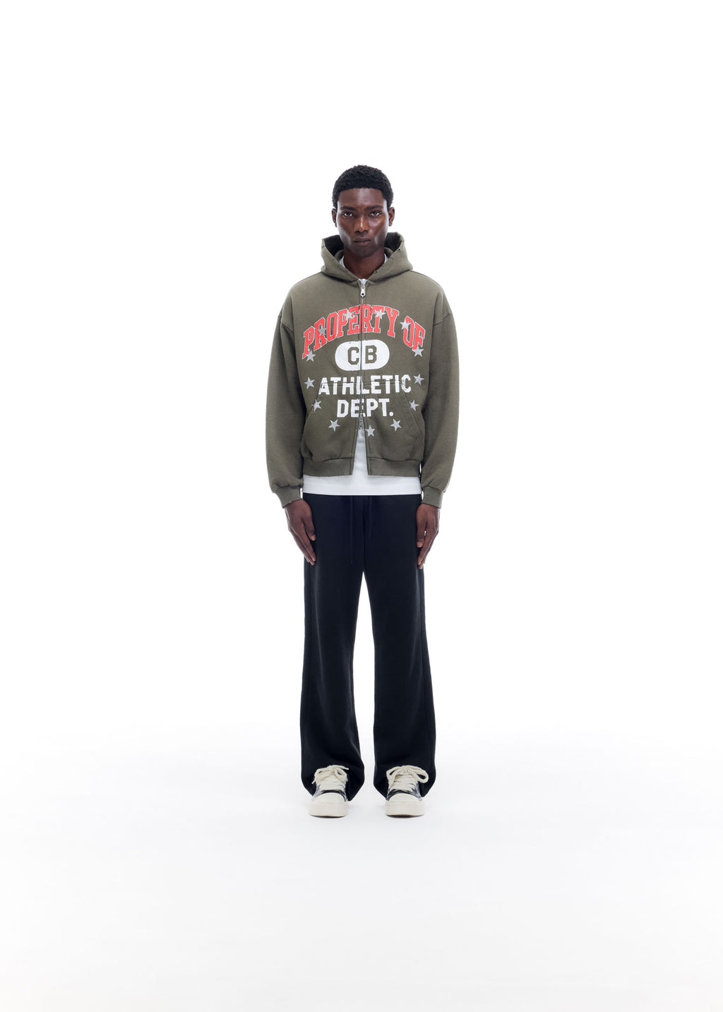 PROPERTY OF ZIPPED HOODIE