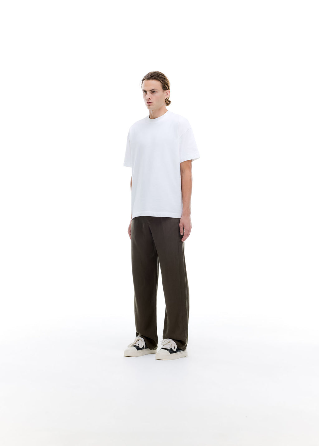 TWILL SIDE STRIPE PANTS