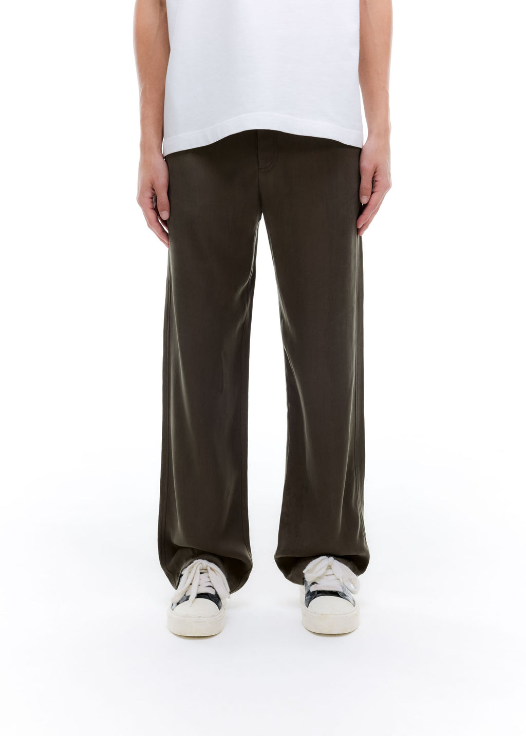 TWILL SIDE STRIPE PANTS