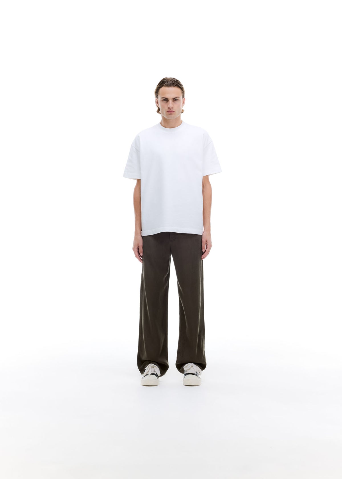 TWILL SIDE STRIPE PANTS