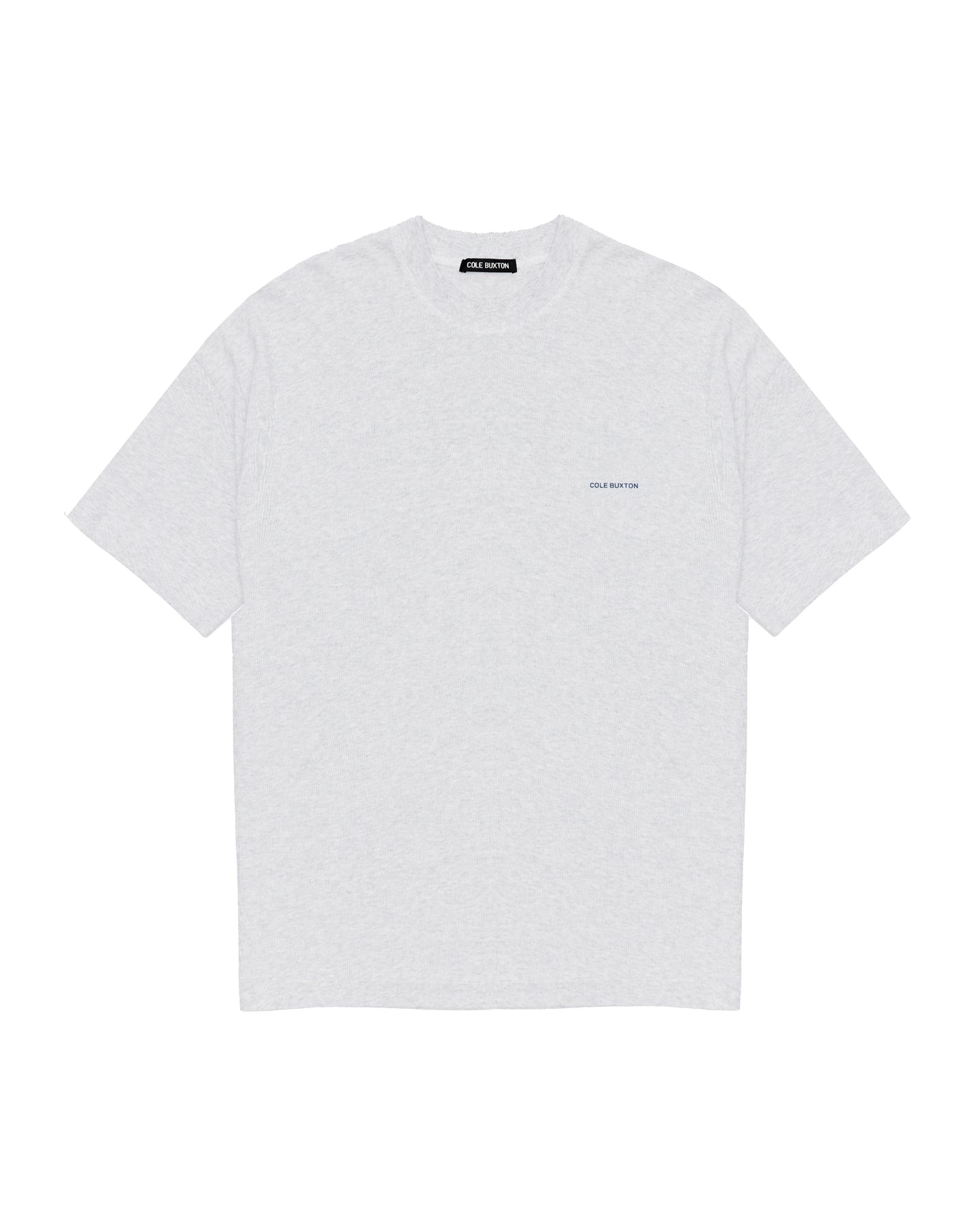 Cole Buxton | Mini Logo T-Shirt | Mens | Light Grey Marl