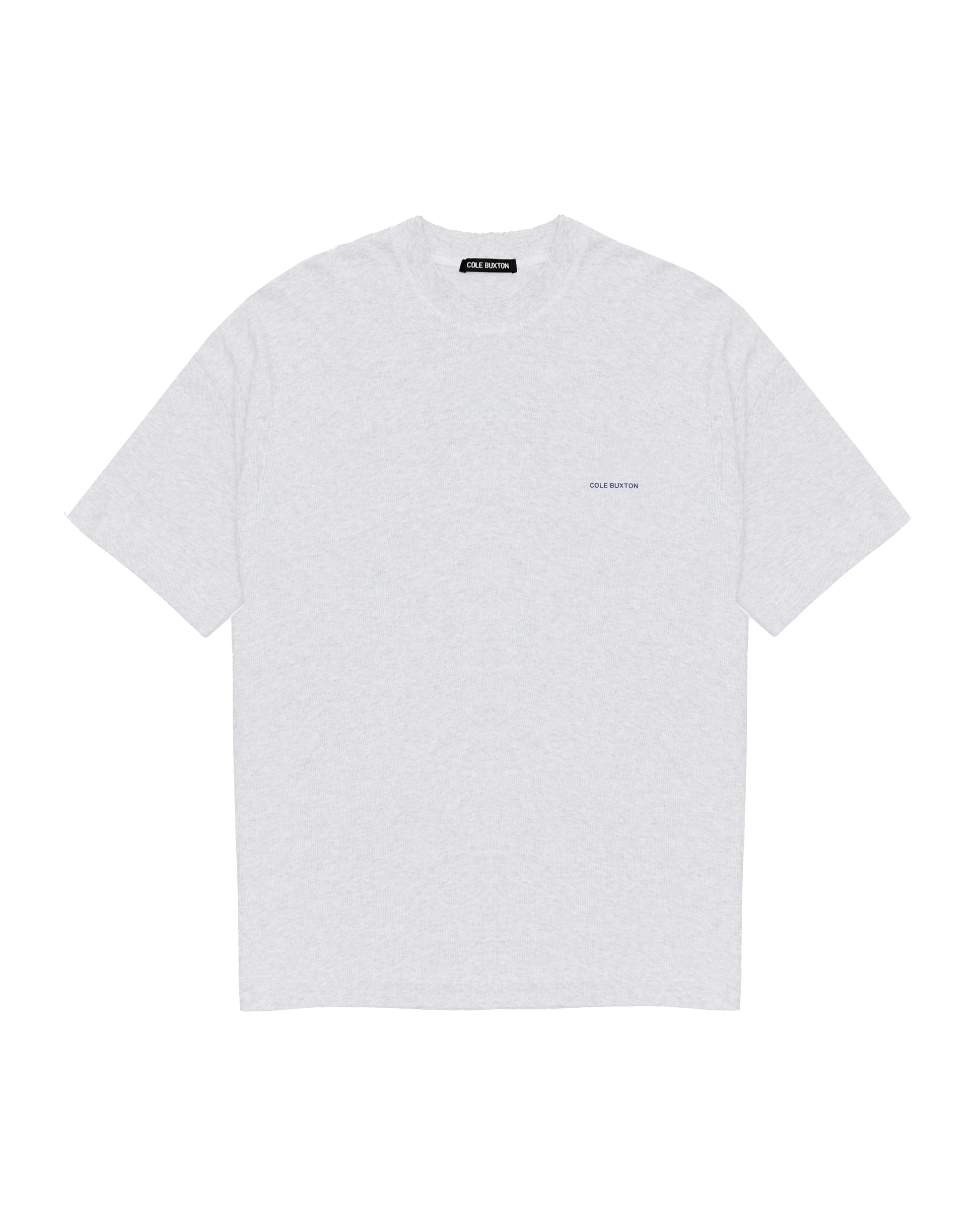 Cole Buxton | Mini Logo T-Shirt | Mens | Light Grey Marl