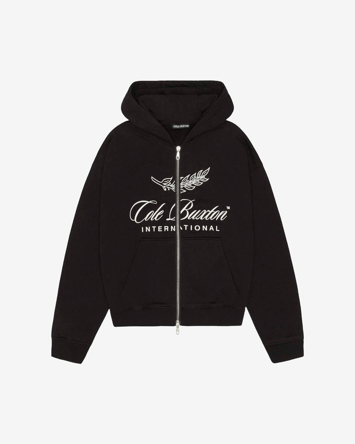 INTERNATIONAL ZIPPED HOODIE