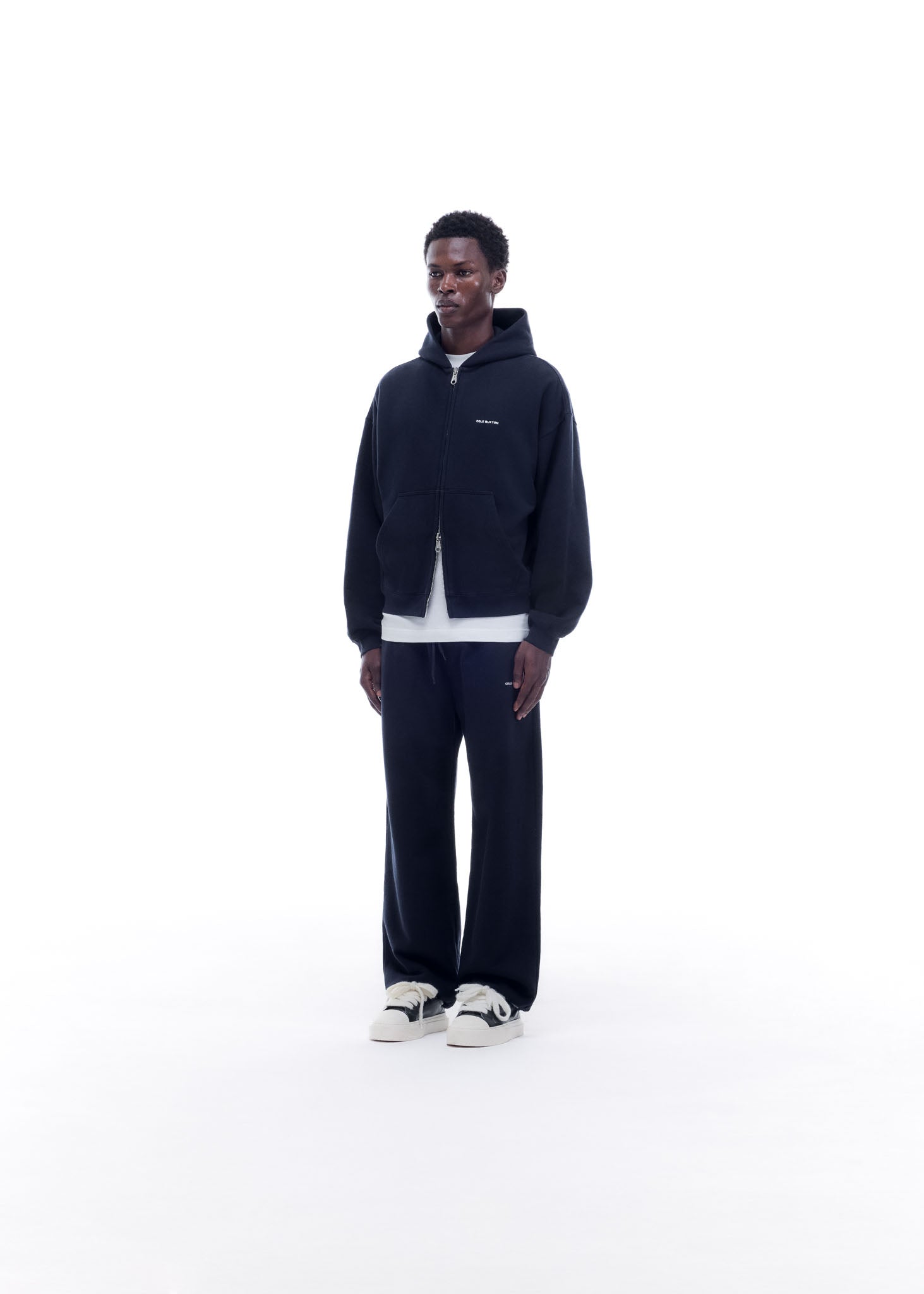VINTAGE MINI LOGO ZIP HOODIE