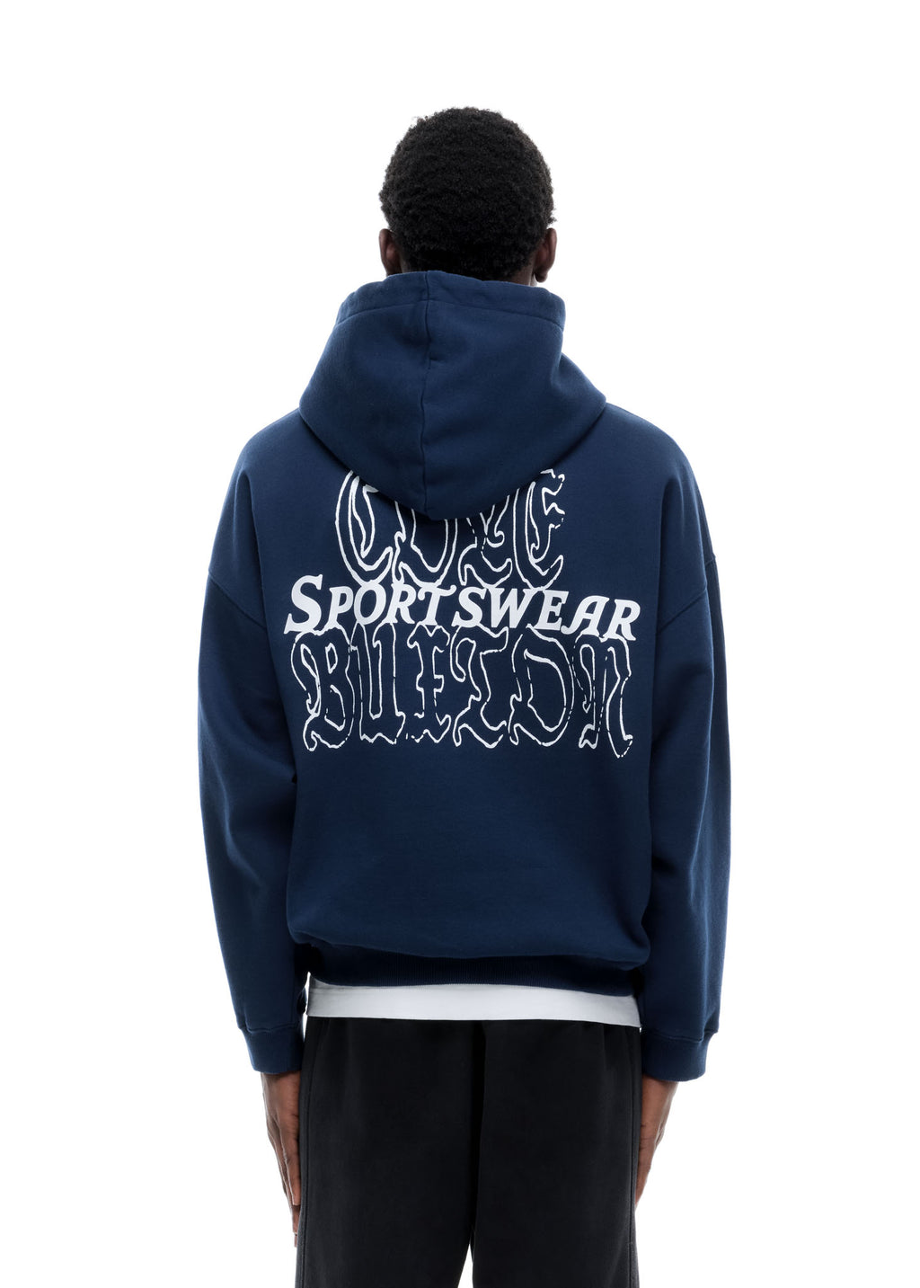 BLACK LETTER SPORTSWEAR HOODIE