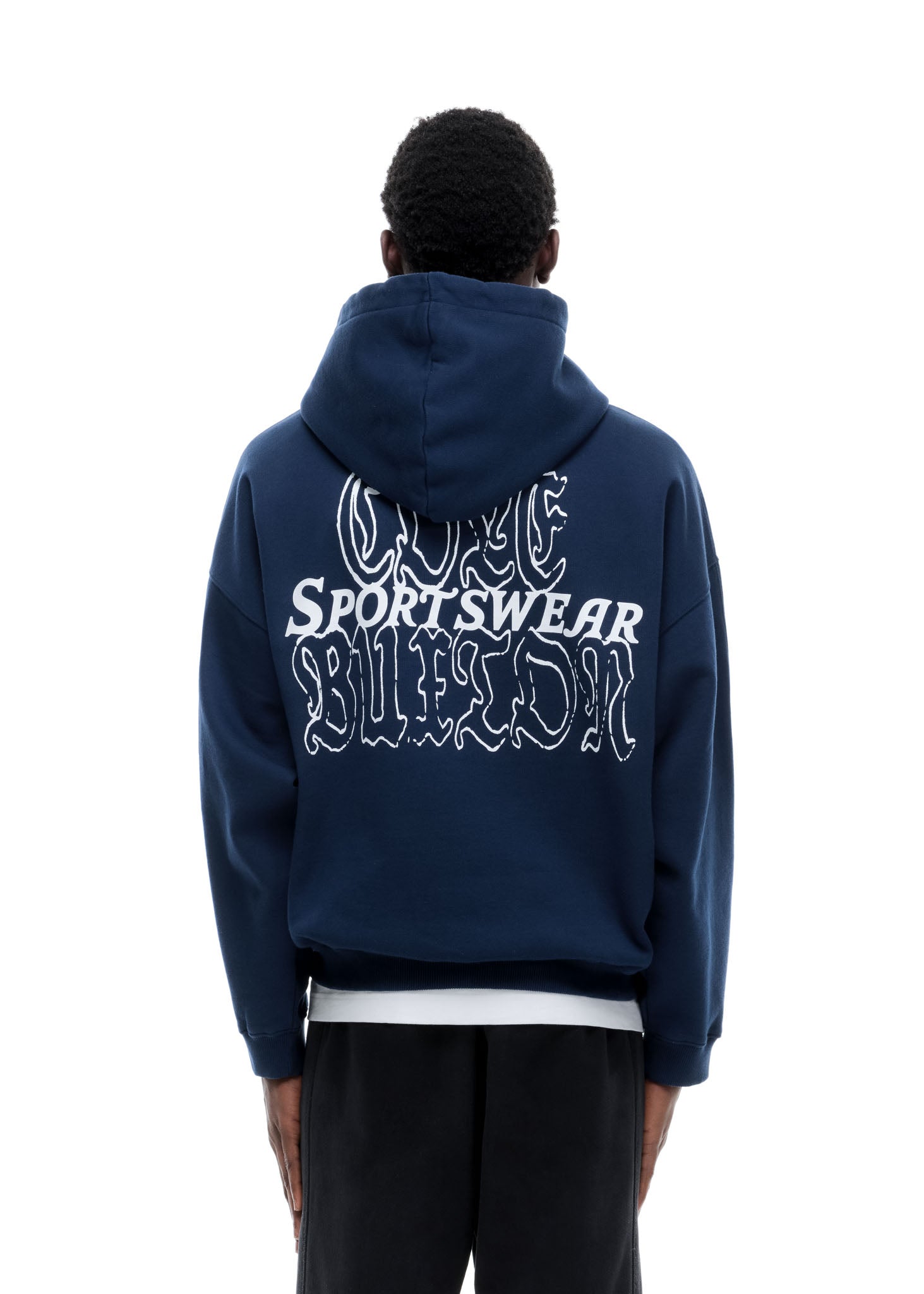 BLACK LETTER SPORTSWEAR HOODIE