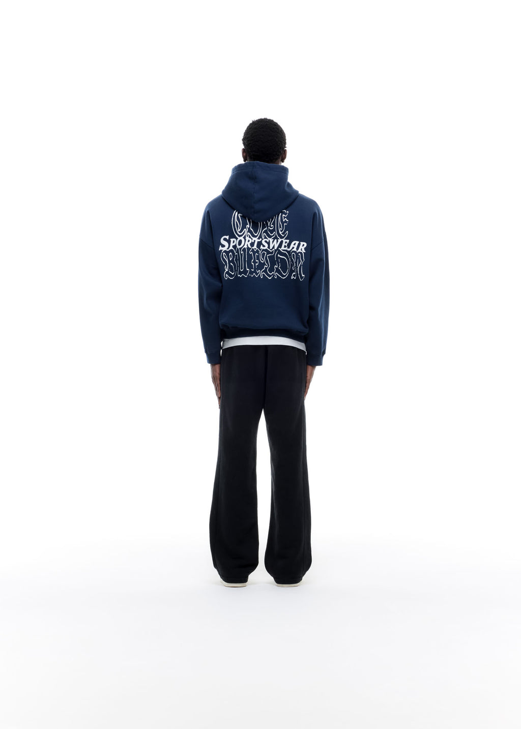 BLACK LETTER SPORTSWEAR HOODIE
