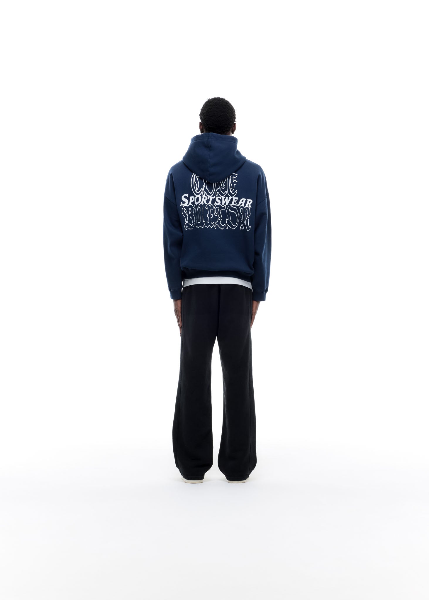 BLACK LETTER SPORTSWEAR HOODIE